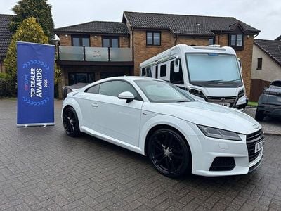 Used Audi TT S-Line 184 HP (135 kW) 2016 White Coupe