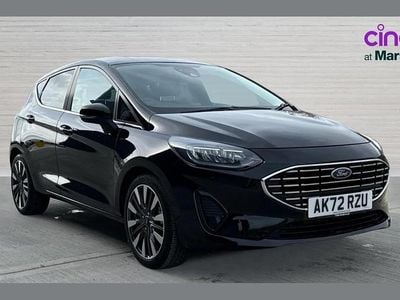 Used Ford Fiesta Titanium X 125 HP (91 kW) 2022 Black Hatchback
