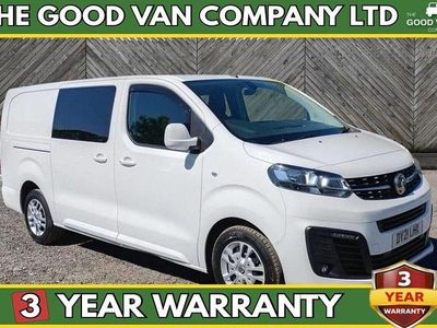 Used Vauxhall Vivaro Sportive 120 HP (88 kW) 2021 White MPV