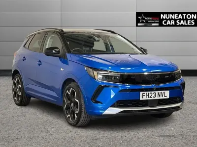 Used Vauxhall Grandland X Ultimate 130 HP (95 kW) 2023 Blue SUV