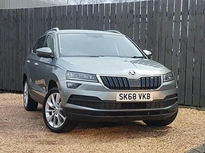 Used Skoda Karoq SE L 115 HP (84 kW) 2018 Grey SUV