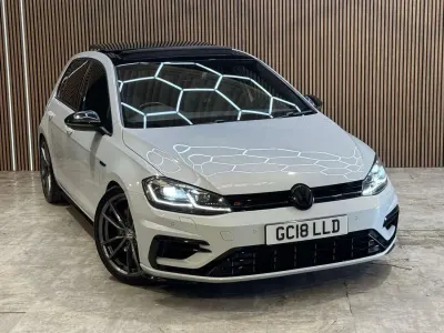 Used VW Golf VII R 305 HP (224 kW) 2018 Silver Hatchback