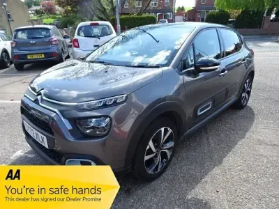 Used Citroën C3 PureTech 83 HP (61 kW) 2022 Grey Hatchback