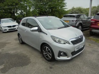 Used Peugeot 108 Allure 82 HP (60 kW) 2015 Silver Hatchback