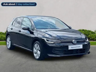 Used VW Golf VIII Match 150 HP (110 kW) 2025 Black Hatchback
