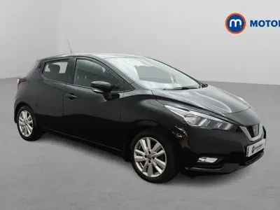 Używany Nissan Micra Acenta 101 KM (74 kW) 2020 Czarny Hatchback