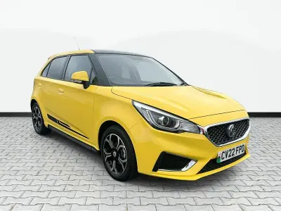 Used MG MG3 Exclusive 106 HP (77 kW) 2022 Yellow Hatchback