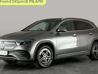 Begagnad Mercedes EQA300 AMG line 167 kW (228 HK) 2022 Grå SUV