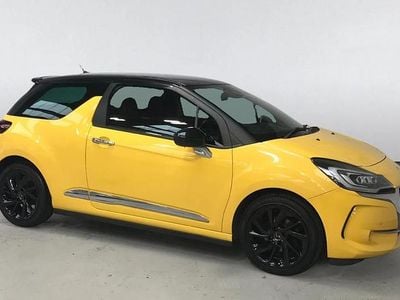 Used DS Automobiles DS3 Prestige 130 HP (95 kW) 2018 Yellow Hatchback
