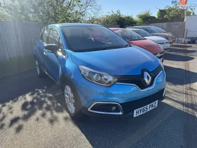 Used Renault Captur Dynamique 90 HP (66 kW) 2015 Blue SUV