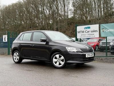 Used Skoda Fabia SE 90 HP (66 kW) 2015 Black Hatchback