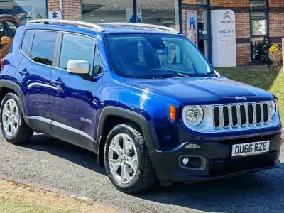 Used Jeep Renegade Limited 140 HP (102 kW) 2016 Blue SUV