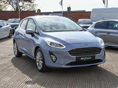 used Ford Fiesta 1.0T ECOBOOST MHEV TITANIUM EURO 6 (S/S) 5DR PETROL FROM 2021 FROM HINCKLEY (LE10 1HL) | SPOTICAR
