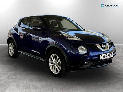 Used Nissan Juke N-Connecta 117 HP (86 kW) 2017 Blue SUV