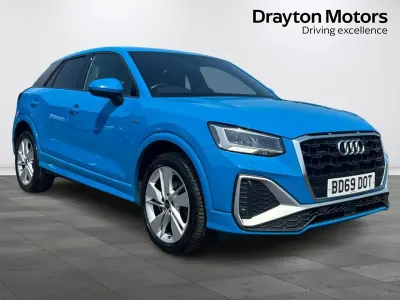 Used Audi Q2 S-Line 150 HP (110 kW) 2023 Blue SUV