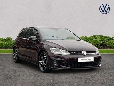 Black Used 2018 VW Golf VII GTD Hatchback | £15,590 (Fair price)