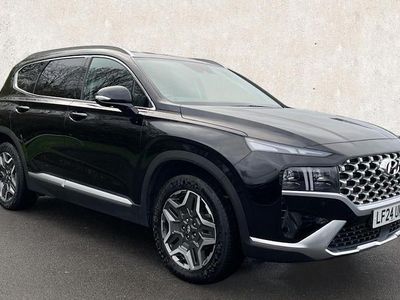 Black Used 2024 Hyundai Santa Fe Premium SUV | £34,492 (Fair price)