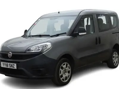 Używany Fiat Doblò Pop 2018 Szary Minivan