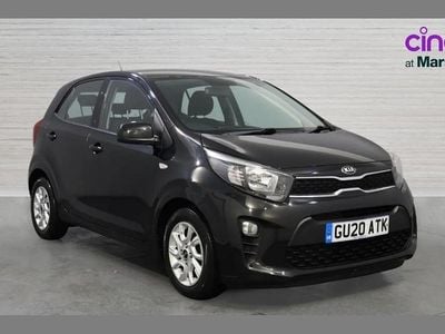 Used Kia Picanto 83 HP (61 kW) 2020 Black Hatchback