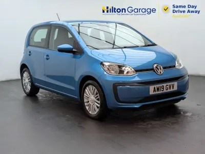 Begagnad VW up! move up! 60 HK (44 kW) 2019 Blå Halvkombi