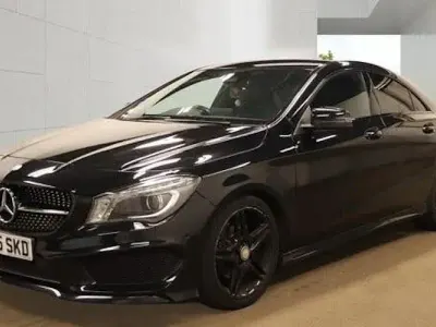 Used Mercedes CLA180 AMG 122 HP (89 kW) 2015 Black Coupe
