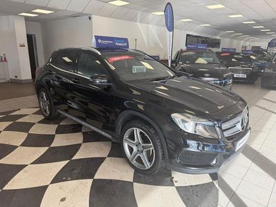 Used Mercedes GLA200 AMG line 136 HP (100 kW) 2016 Black SUV