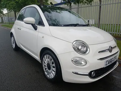 Usado Fiat 500 Lounge 105 HP (77 kW) 2016 Branco Citadino