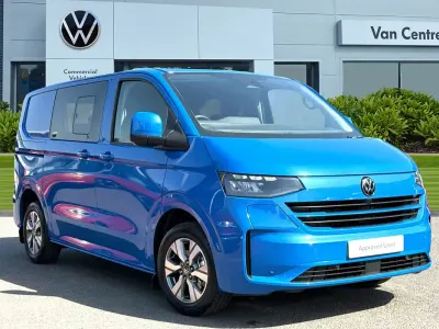 New VW T7 Pro 160 kW (218 HP) 2025 Blue Van