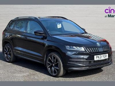 Used Skoda Karoq SportLine 150 HP (110 kW) 2021 Black SUV