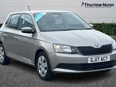 Used Skoda Fabia 60 HP (44 kW) 2017 Beige Hatchback