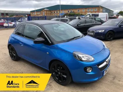 Używany Vauxhall Adam Slam 100 KM (73 kW) 2017 Niebieski Hatchback