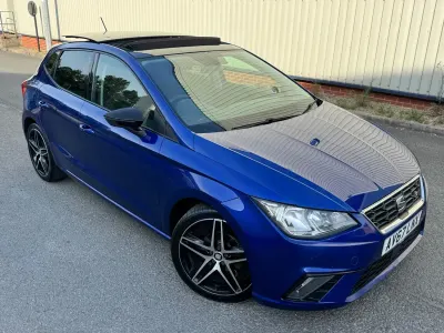 Used Seat Ibiza FR 95 HP (69 kW) 2017 Blue Hatchback