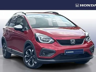 Used Honda Jazz Hybrid 109 HP (80 kW) 2021 Red Hatchback