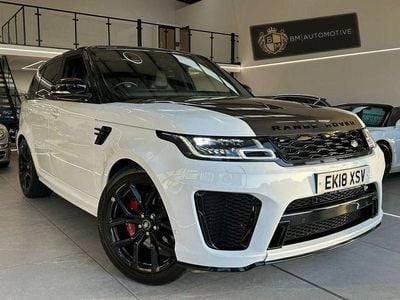 Used Land Rover Range Rover Sport SVR 575 HP (422 kW) 2018 White SUV