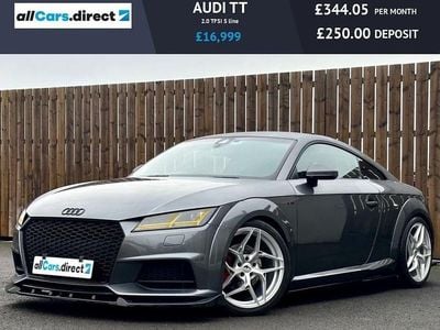 Grey Used 2017 Audi TT S-Line Coupe | £16,999 (Fair price)