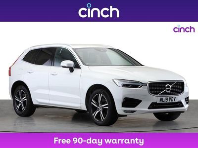 White Used 2019 Volvo XC60 R-Design SUV | £23,049 (Fair price)