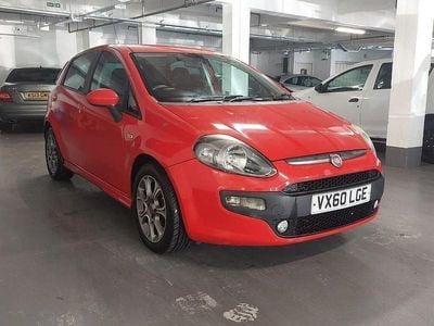 Used Fiat Punto Evo 77 HP (56 kW) 2010 Red Hatchback