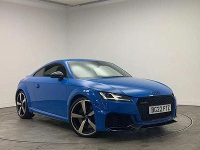 Used Audi TT RS Comfort 394 HP (289 kW) 2022 Blue Coupe