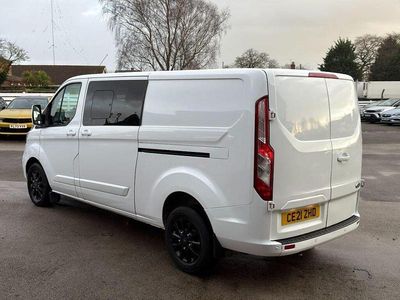 Used Ford Transit Custom Limited 130 HP (95 kW) 2021 White Van