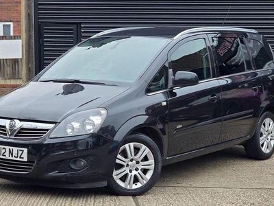 Used Vauxhall Zafira Design Edition 125 HP (91 kW) 2012 Black MPV