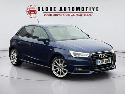 Used Audi A1 Sportback S-Line 116 HP (85 kW) 2015 Blue Hatchback