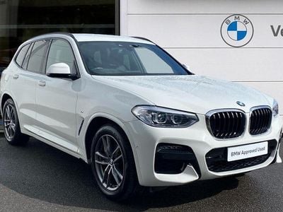 Used BMW X3 M Sport 190 HP (139 kW) 2021 White SUV