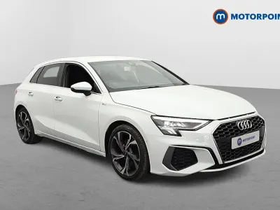 Used Audi A3 S-Line 2021 White Sedan