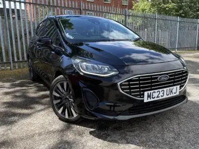 Used Ford Fiesta Titanium X 2023 Agate black Hatchback