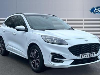 White Used 2023 Ford Kuga ST-Line X SUV | £21,533 (Fair price)