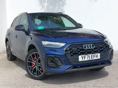 Used Audi Q5 Comfort 204 HP (150 kW) 2021 Blue SUV