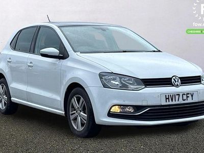 Used VW Polo Match 90 HP (66 kW) 2016 White Hatchback