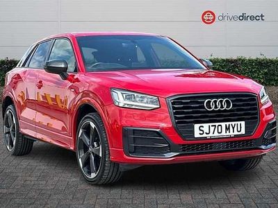 Used Audi Q2 Black Edition 150 HP (110 kW) 2020 Red SUV