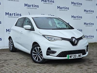 Used Renault Zoe GT-Line 100 kW (136 HP) 2020 White  Hatchback