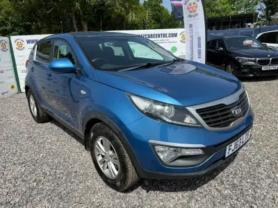 Begagnad Kia Sportage 133 HK (97 kW) 2013 Blå SUV